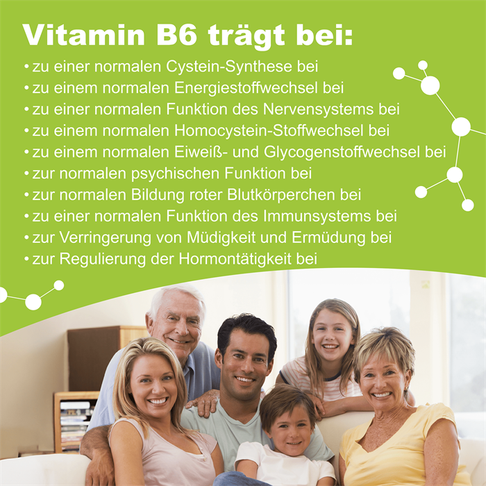 Nero Vitamin B6 Pyridoxin (180 Tabletten)