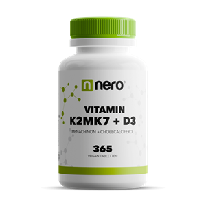 Nero Vitamin K2MK7+D3 (365 Kapseln)