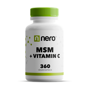 Nero MSM + Vitamin C 1200 mg (360 Kapseln)