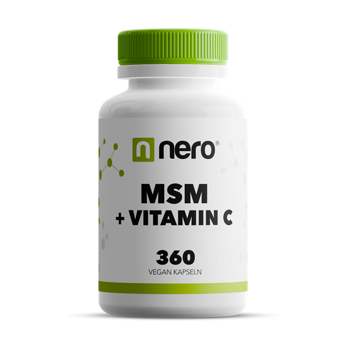 Nero MSM + Vitamin C 1200 mg (360 Kapseln)