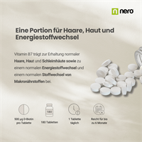 Nero Vitamin B7 Biotin 500 µg (180 Tabletten)