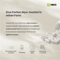 Nero Vitamin B8 Inositol 500 mg (180 Kapseln)